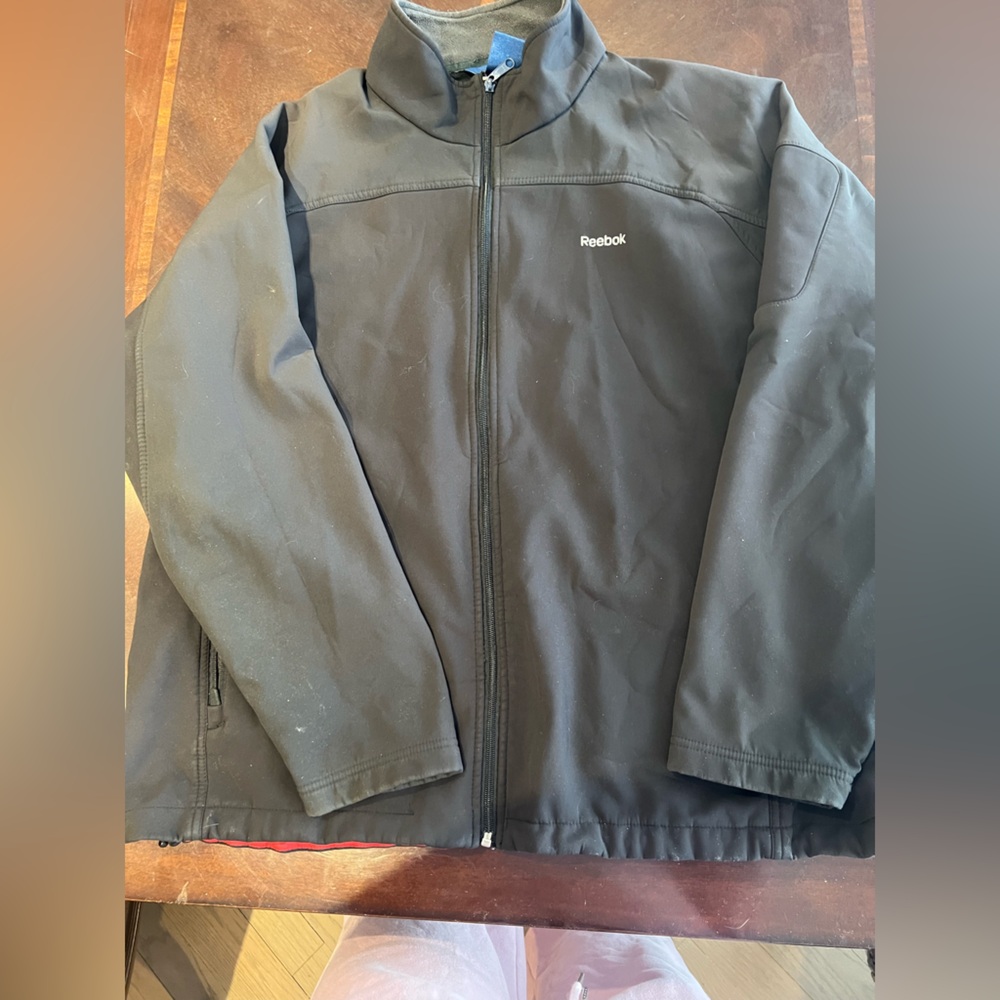 Reebok Men's Black Performance Jacket